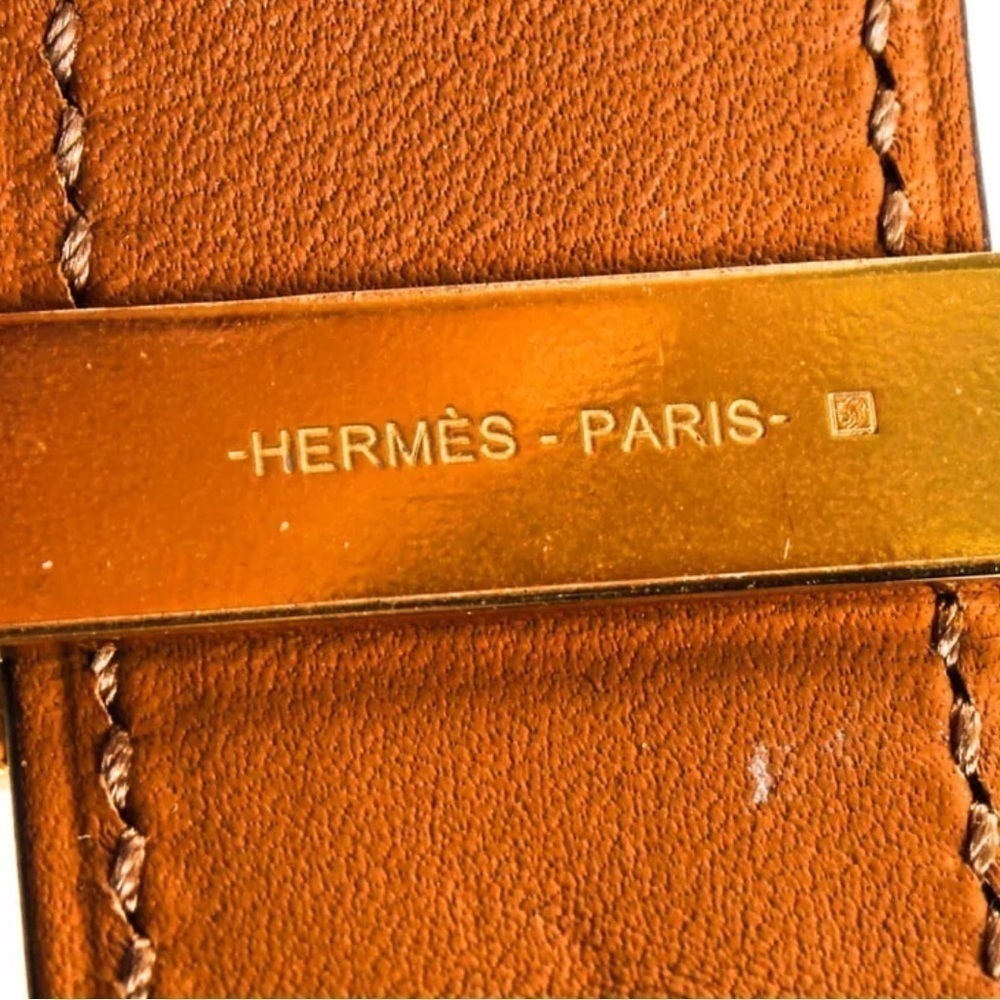 Hermes Leather Collier De Chien Medor Tattoo Bracelet T3 RARE  NWOT - Picture 8 of 16